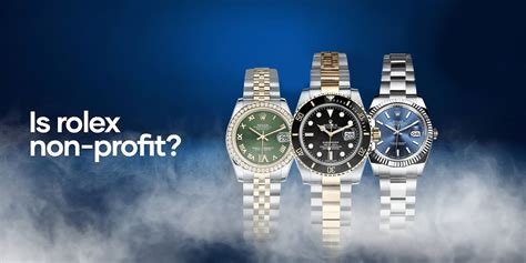 rolex is not for profit|Rolex non profit organization.